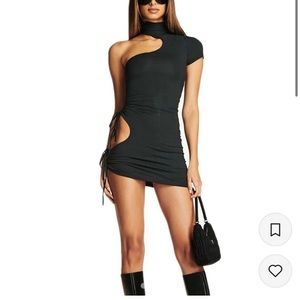 I.AM.GIA Black Cutout Dress